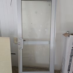 Metal door $200