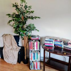 Random Books, Small Book Shelf Included 