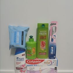 Neutrogena, head shoulder, colgate