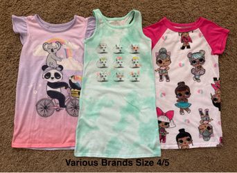 4/5T Girl Summer Nightgowns
