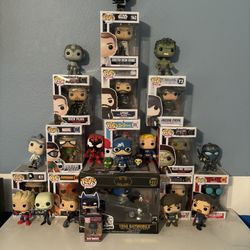 Lot of 52 Regular Funko Pops And 4 Mini Funko Pops