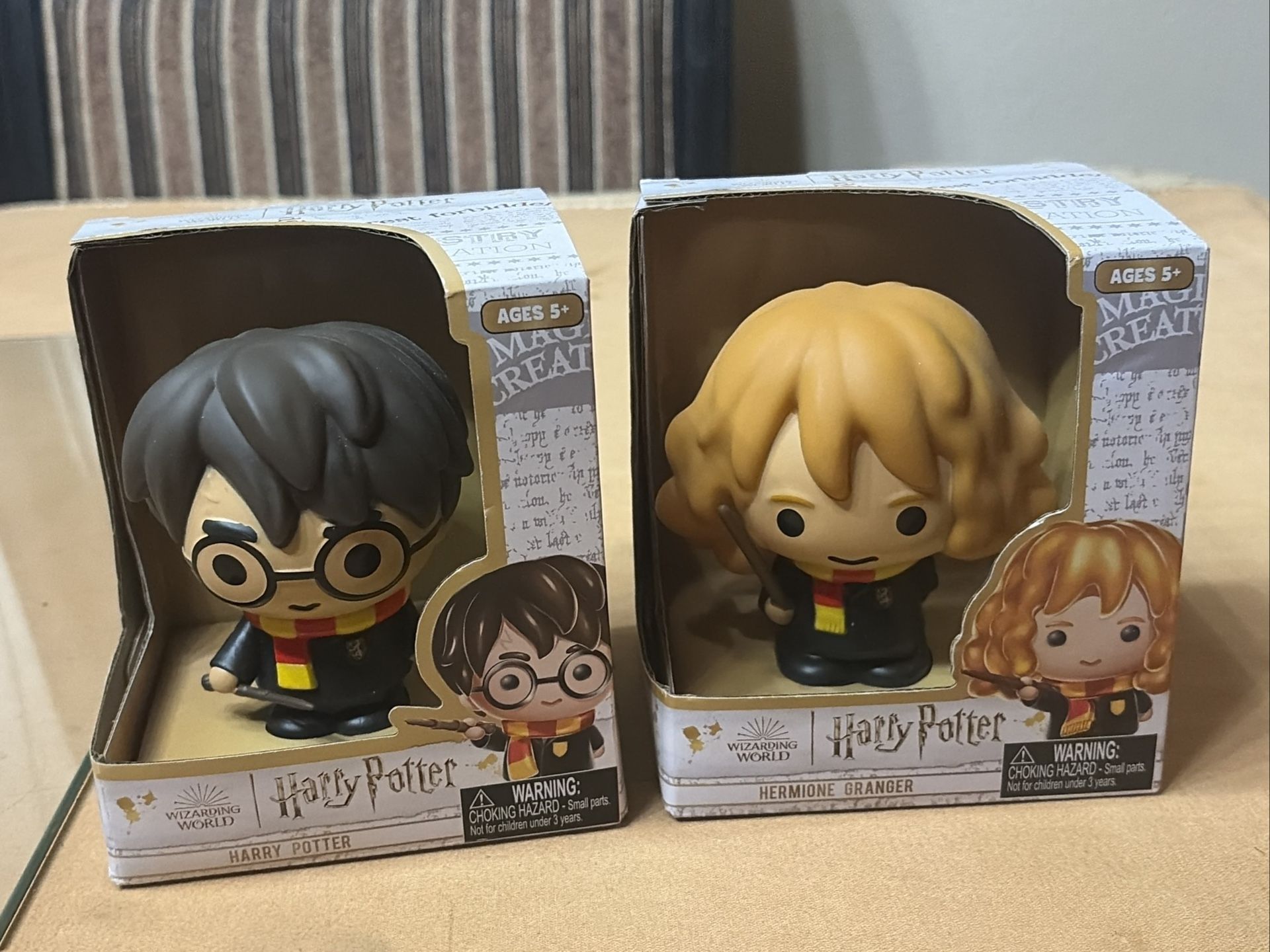 Headstart Wizarding World 4” Vinyl Figure Harry Potter & Hermione Granger