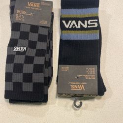 Vans Socks 2 Pair New