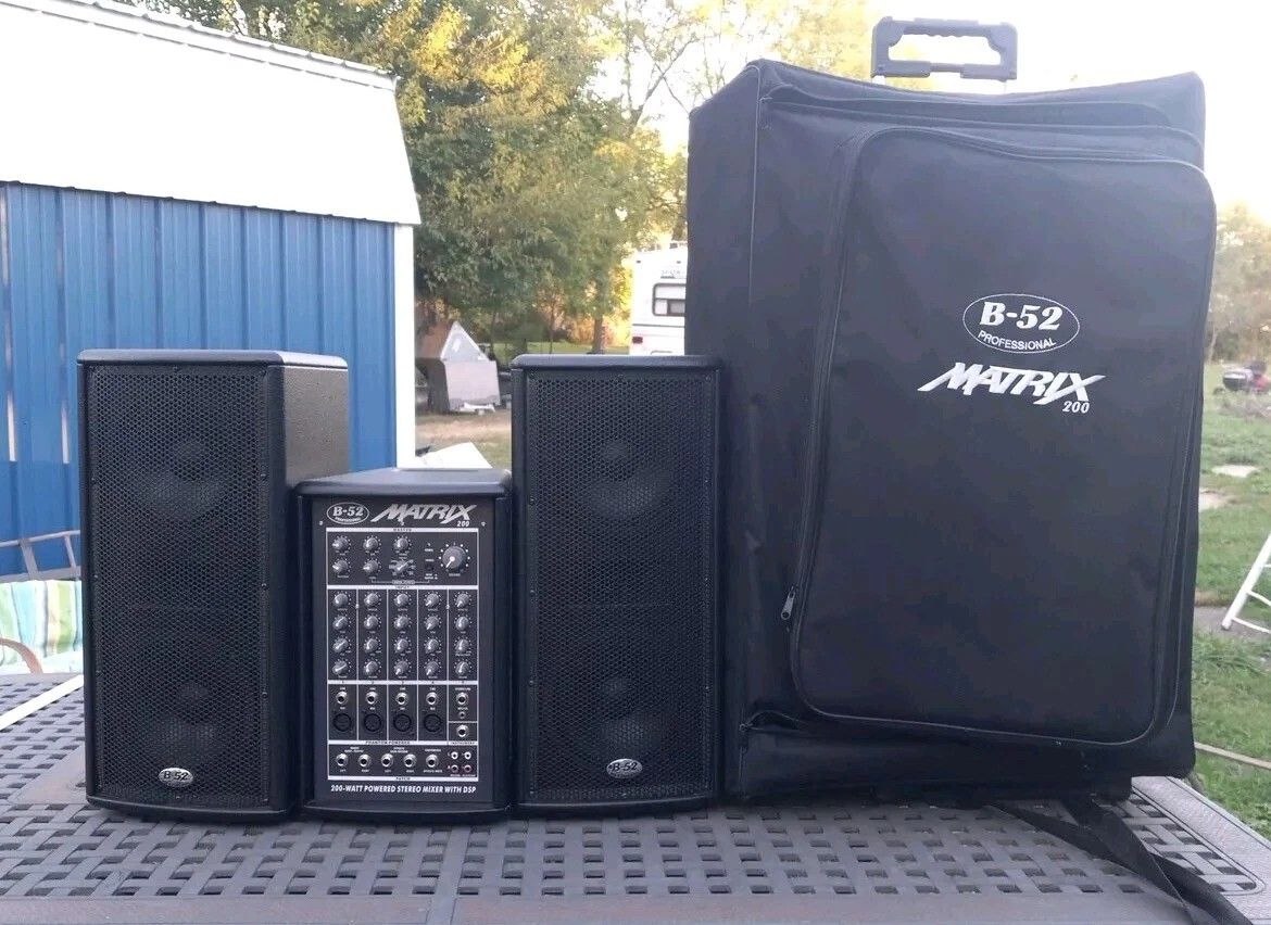 B-52 Matrix Speakers