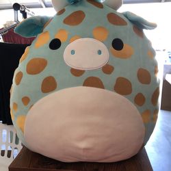 Squishmallow Giraffee Zelia Squishy Soft Plush