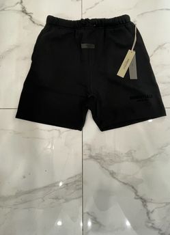 Fear of God Essentials Black Shorts