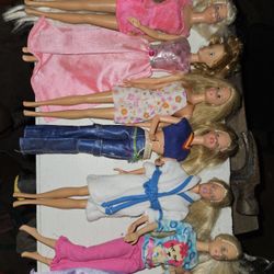 53 Barbies 4 Kens And Accessories And Bratz