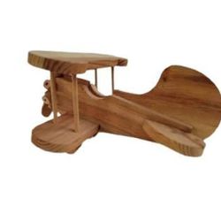 HandCrafted Wood Model Airplane