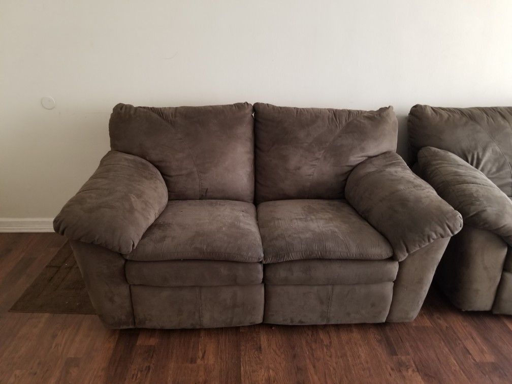 Free sofa and love seat