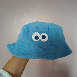 Baby Cookie Monster Bucket Hat