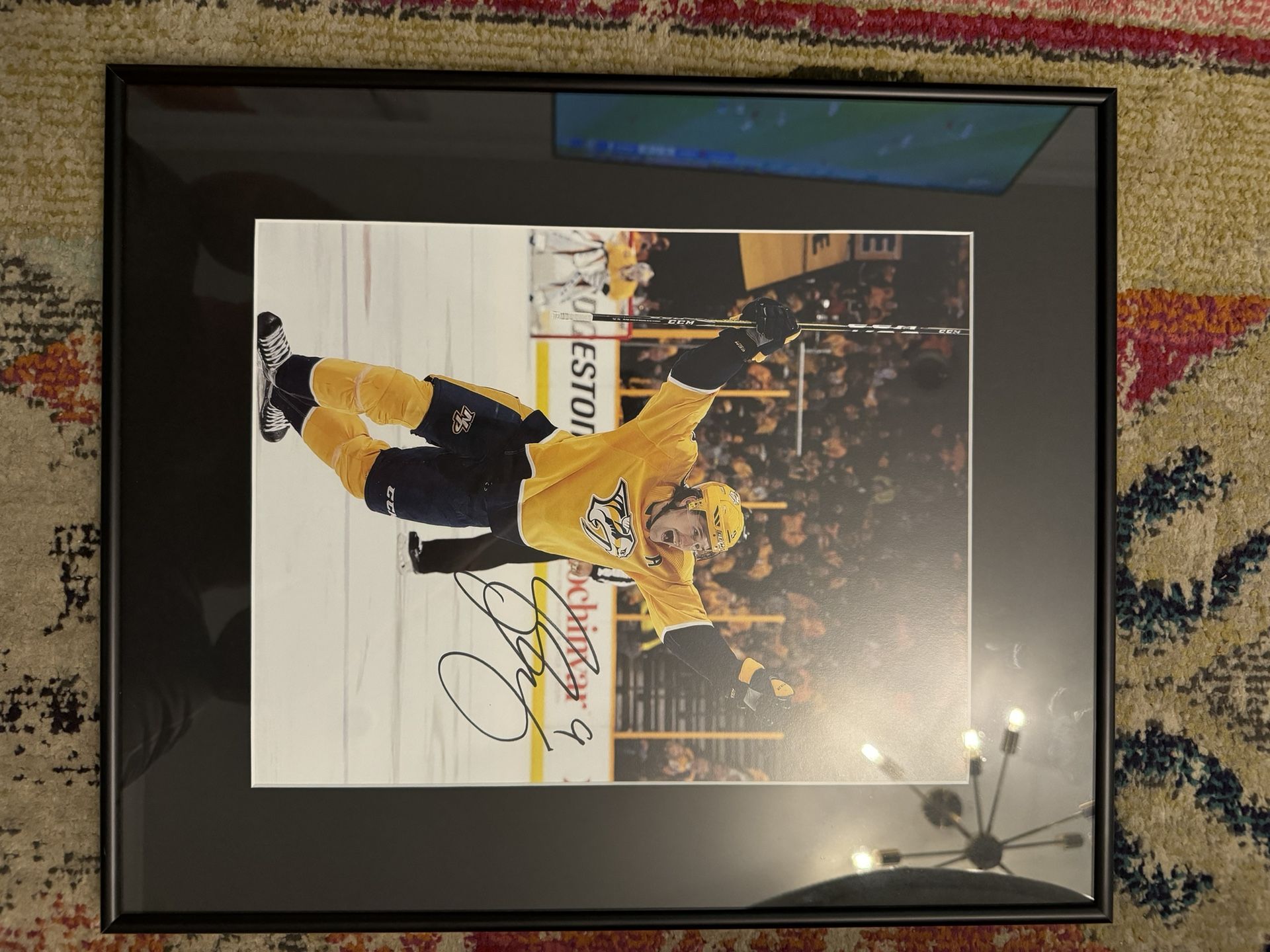 Fillip Forsberg Signed - Framed Poster Art