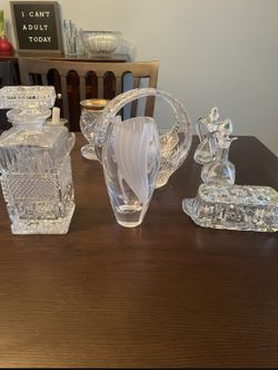 Assorted Glass And Crystal…only $7 each