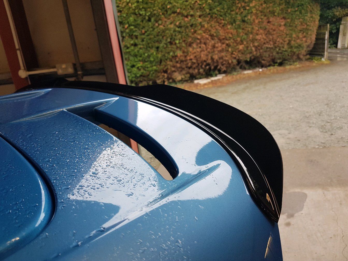 Ford Fiesta ST spoiler extension