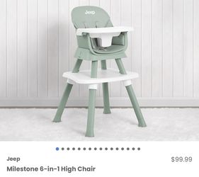 New 6-in-1 jeep highchair