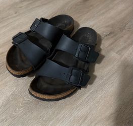 Black Birkenstocks