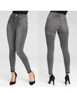 Good American Gray Skinny Jeans Size 16