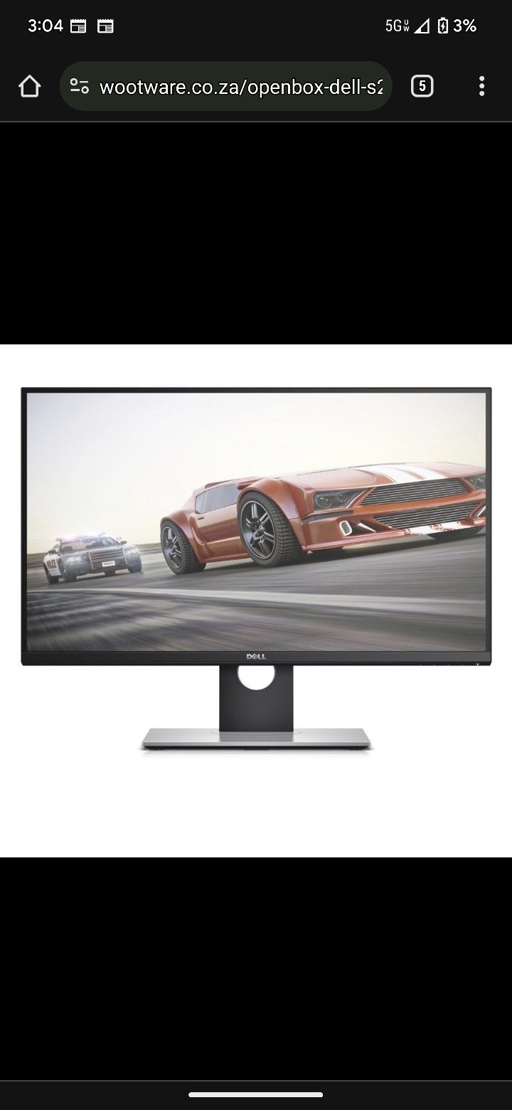 Dell S2716DG LED with G Sync 27" QHD Wide 1440p Gaming Computer Monitor