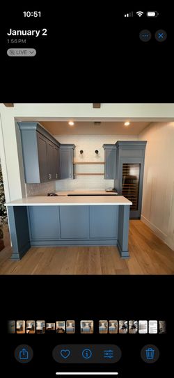 Wet Bar Cabinetry And Appliances