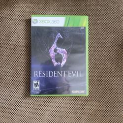 Resident Evil 6 Xbox 360