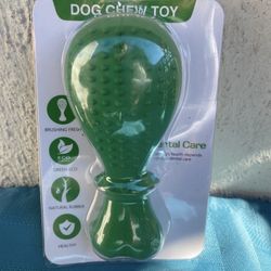 Green Dog Chew Toy