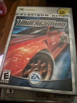 Need for speed underground Xbox