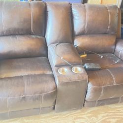 Great Condition Recliner Couch.