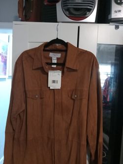Men's extra large Claiborne Suede Jacket