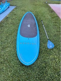 Fiber glass paddle board