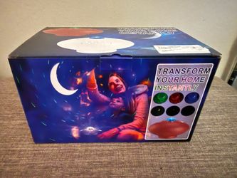 New Football Shaped Night Light Star Projector/Speaker