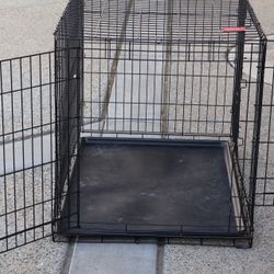 Ultra-Strong Double Door Wire Dog Crate with Divider Panel