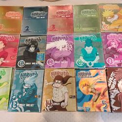 15 Naruto DVD Boxed Sets