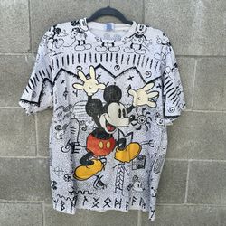 Vintage 90S Mickey Mouse Disney Tshirt 
