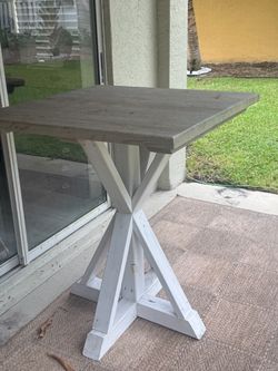 Farmhouse Wood High Top