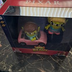 Pixar  Remix Barbie And Ken Dream Convertible