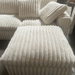 New Showroom Sofa and Ottoman 