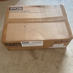 Ryobi  Battery And Charger Only  For Riding Lawnmower 