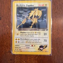 Pokémon Rocket’s Zapdos