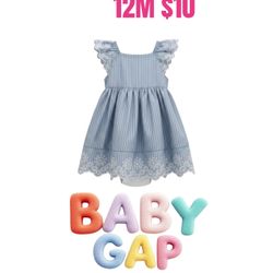 BABY GAP NEW DRESS 👗 SIZE 12 MONTHS ❤️M16 042026