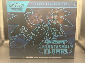 Phantasmal Flames Elite Trainer Box ETB Sealed Pokemon