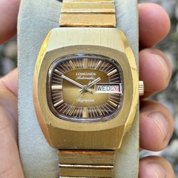 Vintage Longines Olympian Automatic Mens Watch 