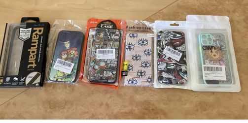 NEW!!! Never Opened. Phone Cases!!!