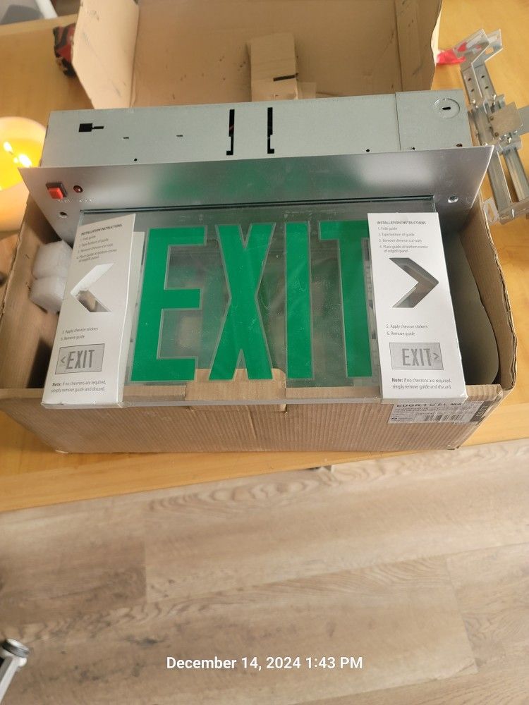 LED Exit Sign
