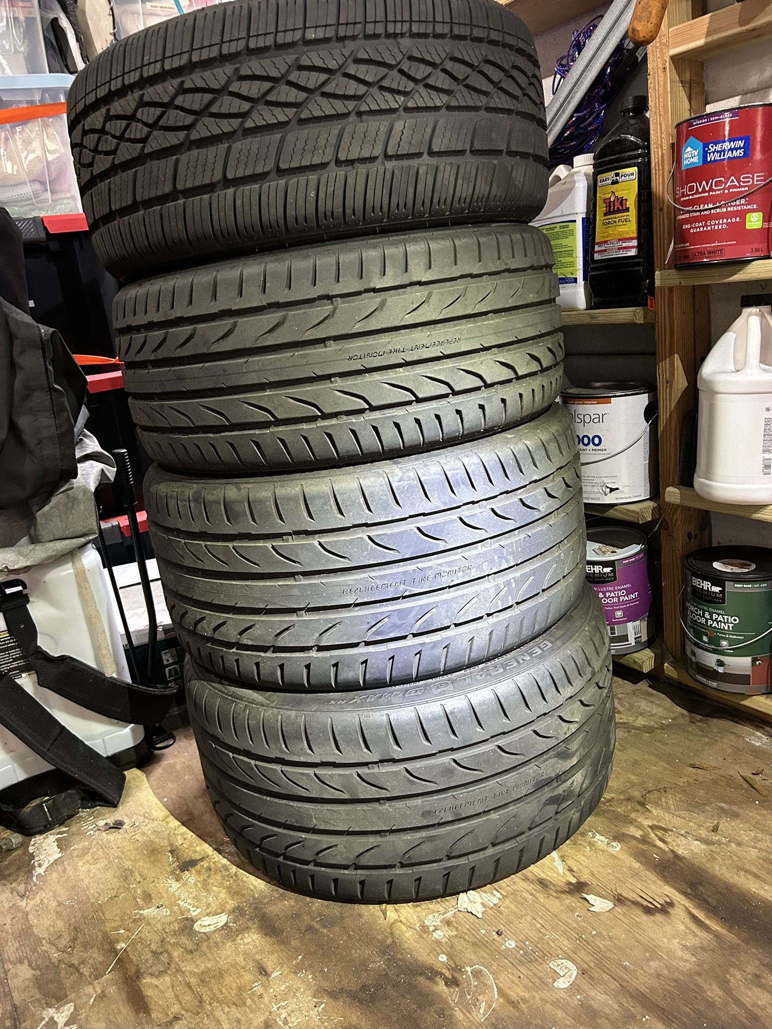 x4 C6 Corvette Tires