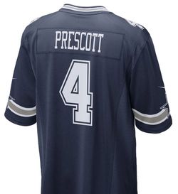 Dak Prescott Dallas Cowboys Nike Game Team Jersey - Navy