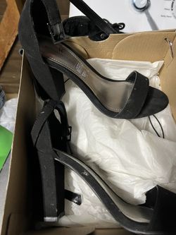 Black Block Heels