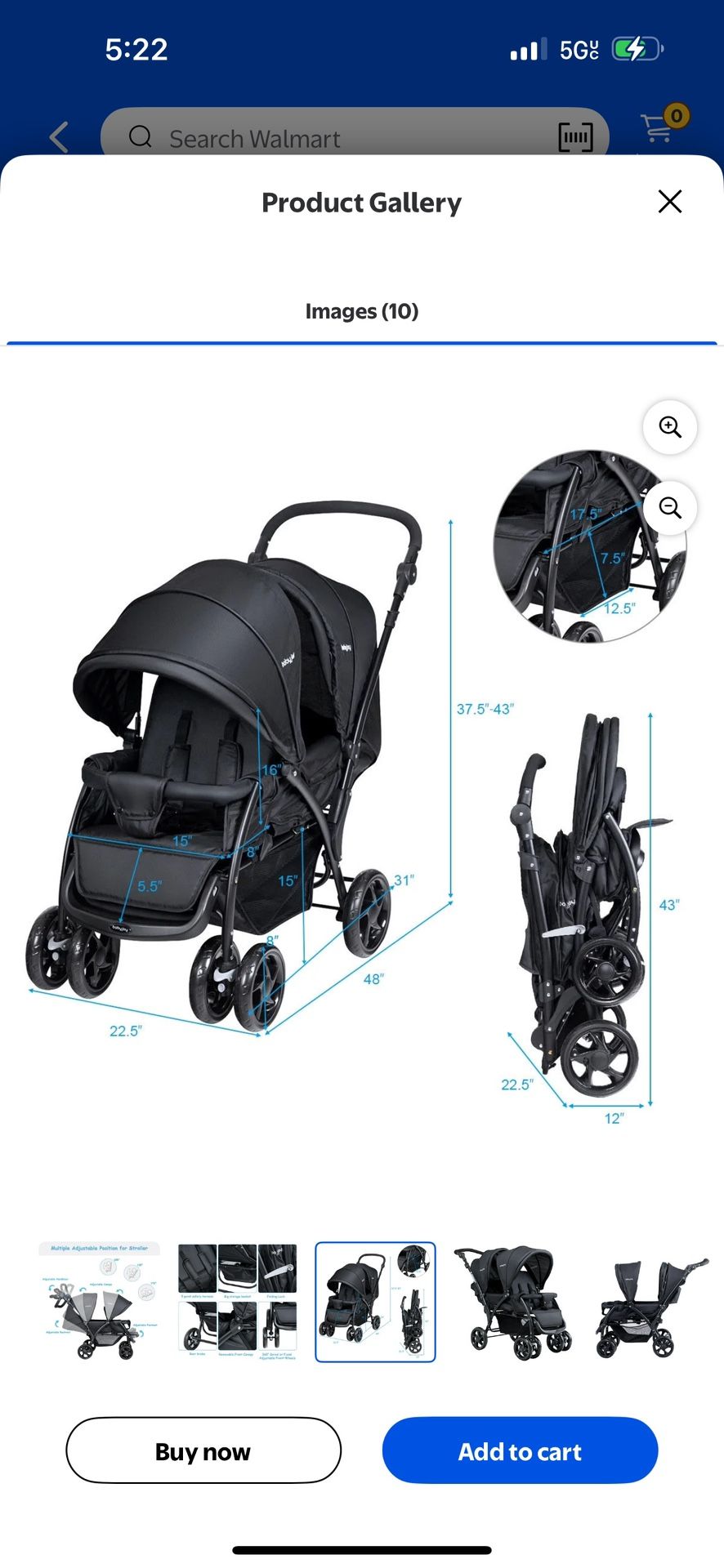 double stroller
