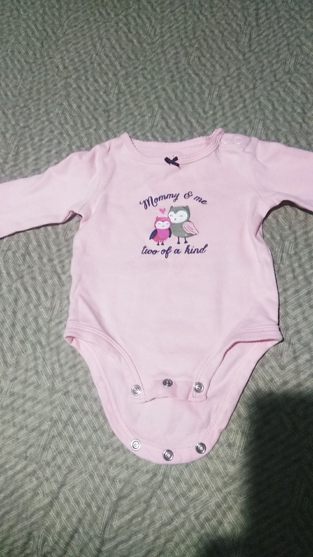 Mommy and me onesie