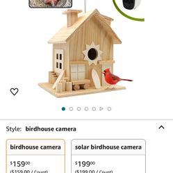 Bird House with camera 