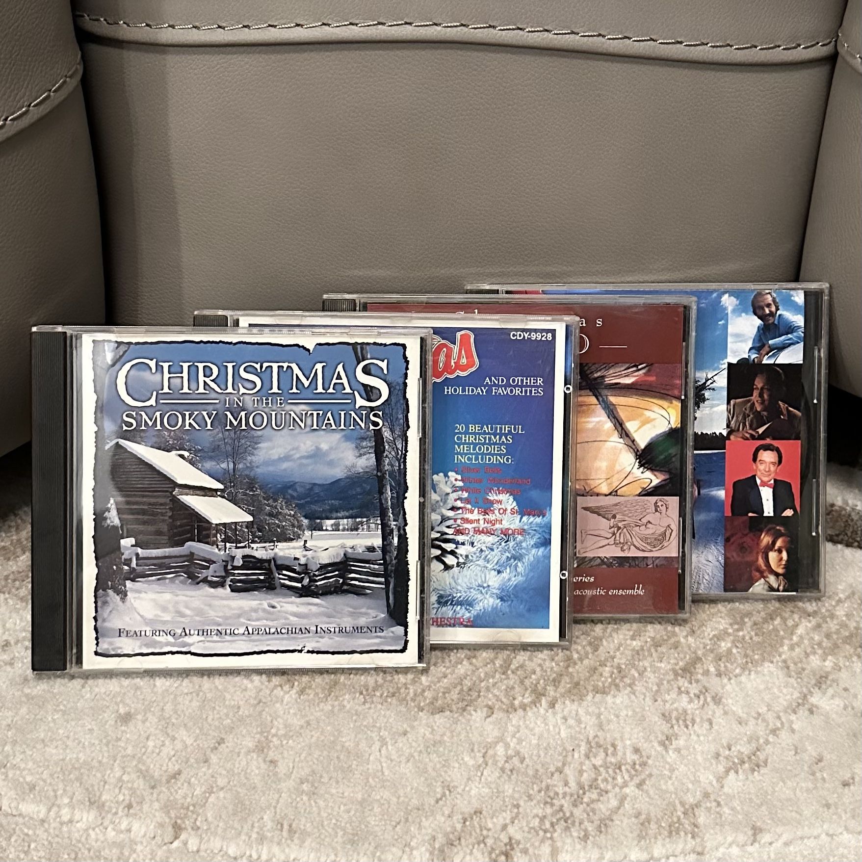 CHRISTMAS VINTAGE MUSICAL CDS - SET OF FOUR