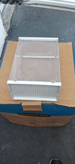 ¿30 cajas para zapatos transparentes en buenas condiciones